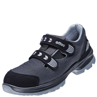 ATLAS | HERREN ERGO-MED 1605 ESD BLUELINE S1P SICHERHEITSSCHUH - ANTHRAZIT | BLACK ATLAS | HERREN ERGO-MED 1605 ESD BLUELINE S1P SICHERHEITSSCHUH - ANTHRAZIT | BLACK